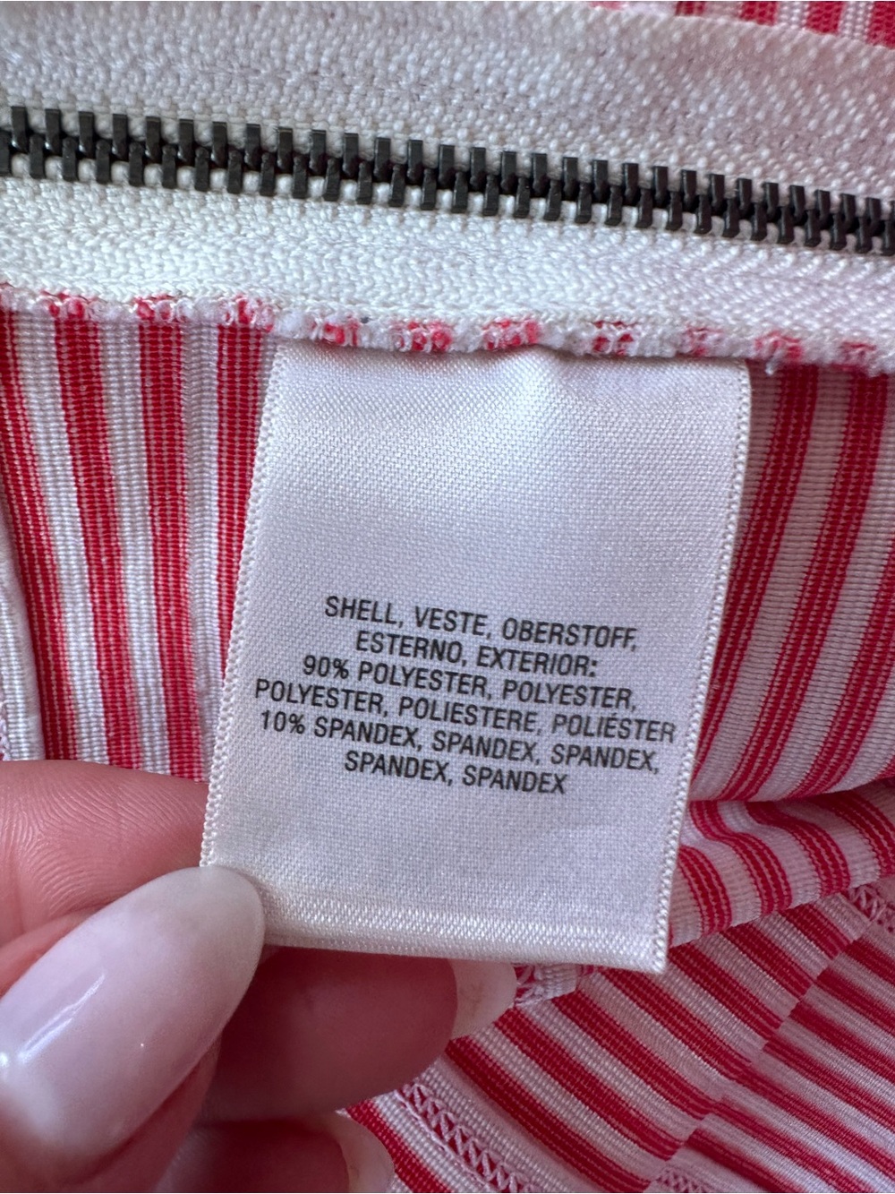 Anthropologie HD in Paris Striped Peplum Top - Picture 9 of 9